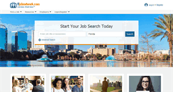 Desktop Screenshot of fljobnetwork.com