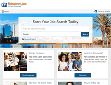 Tablet Screenshot of fljobnetwork.com